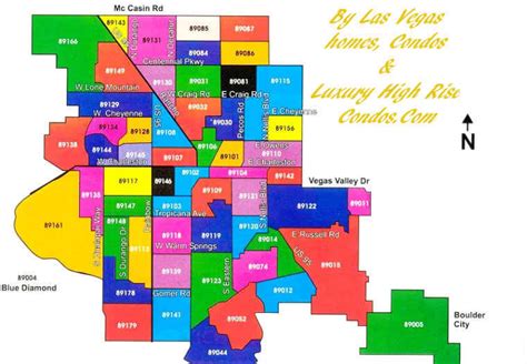 Las Vegas Zip Code Map Printable - Printable Templates