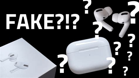 How to Tell if Your AirPods Pro are Fake