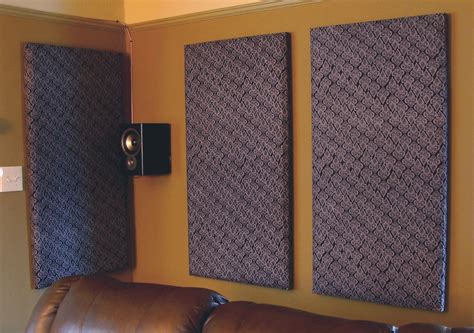 DIY acoustic tiles sound proofing home theater for around $20 each Home Studio Music Diy, Home ...