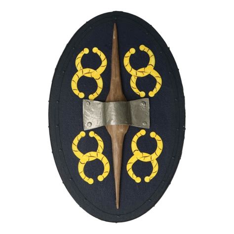 Celtic Warrior Shield (Blue) Kaustic Plastik - Machinegun