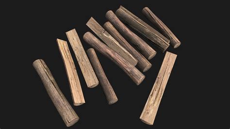 Firewood Logs - FlippedNormals