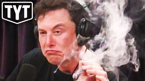 Elon Musk Lights Up On Joe Rogan's Podcast - YouTube