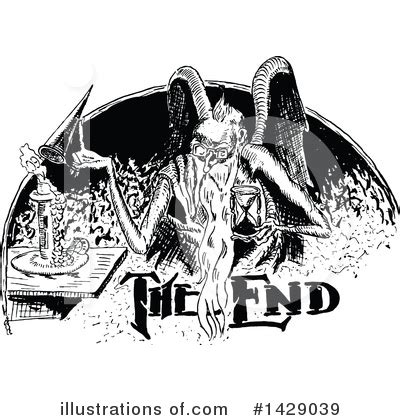 The End Clipart #229498 - Illustration by BestVector