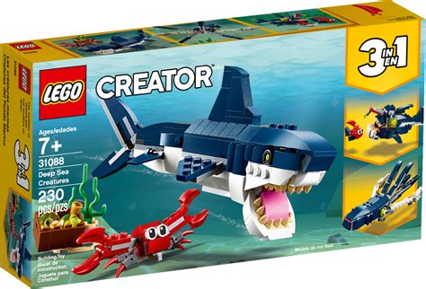 Customer Reviews: LEGO Creator 3in1 Deep Sea Creatures 31088 6250778 - Best Buy