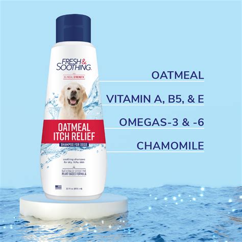 Oatmeal Itch Relief Shampoo for Pets - Naturel Promise