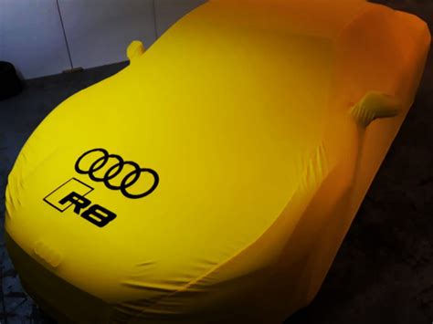 Audi R8 Car Cover Custom Logo R8 Covers 12 Color Option A++ Premium Qu