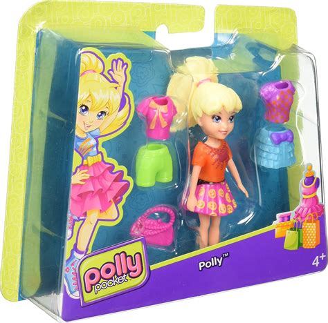 Amazon.es: Polly Pocket Polly Doll with clothes and bag CGJ01 by Polly Pocket: Juguetes y juegos