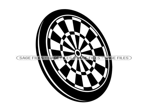 Dartboard 4 SVG Dartboard SVG Dart Board SVG Dartboard - Etsy