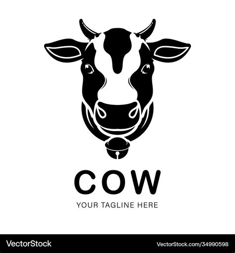 Cow logo Royalty Free Vector Image - VectorStock