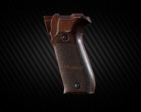 Wooden Sig Sauer Elite pistol grip for P226 - The Official Escape from Tarkov Wiki