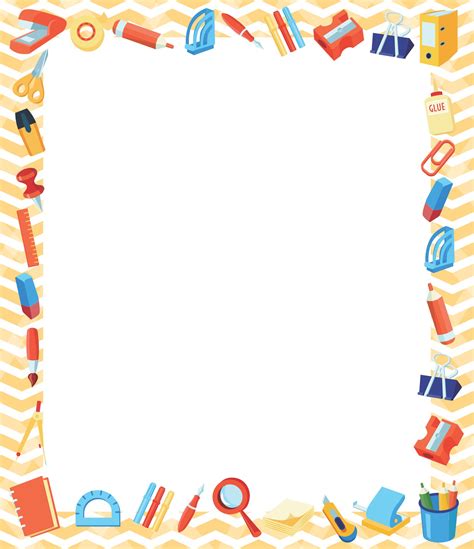 Cute Border Design For Kids - Image to u