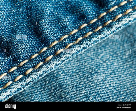 Close up to texture of Denim fabric Stock Photo - Alamy