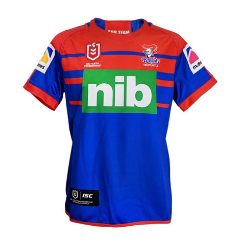 Buy 2019 Newcastle Knights NRL Home Jersey – Youth - NRL Jerseys