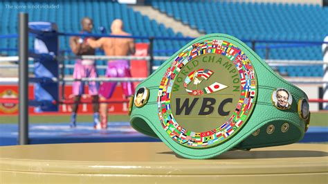 WBC Champion Belt 3D Model $39 - .3ds .blend .c4d .fbx .ma .obj .max ...