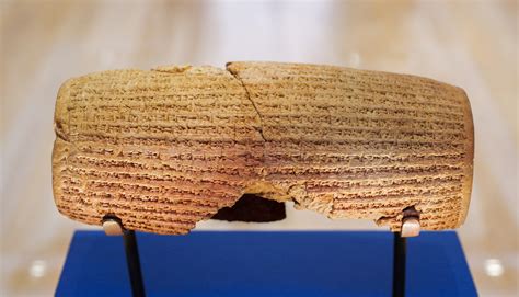 The Cyrus Cylinder - Biblical Archaeology Society