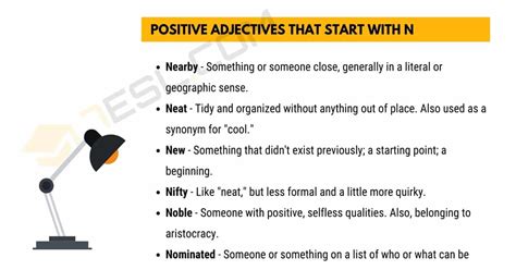 Positive Words That Start With N - MeaningHippo