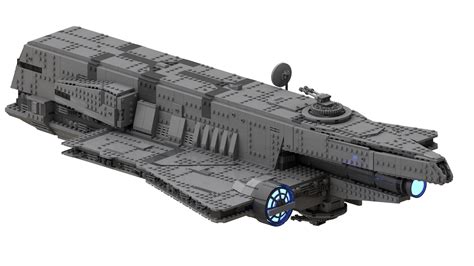 LEGO MOC Imperial Gozanti-Class Armored Cruiser / Transport - the Mandalorian by Bruxxy ...
