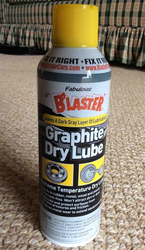 Blaster Graphite Dry Lube Spray Review - Tom's Tek Stop