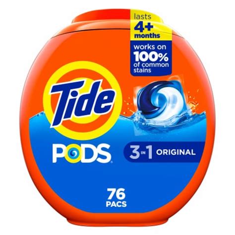 Tide Pods Original Laundry Detergent Pods, 76 ct - Fred Meyer