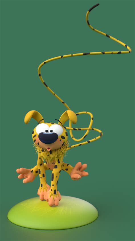 ArtStation - Marsupilami, Alexandra Li | Book characters, Anime, Comic ...