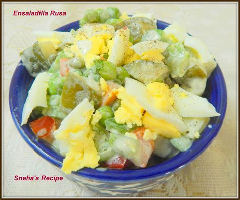 Ensaladilla Rusa#FoodieExtravaganza - Sneha's Recipe