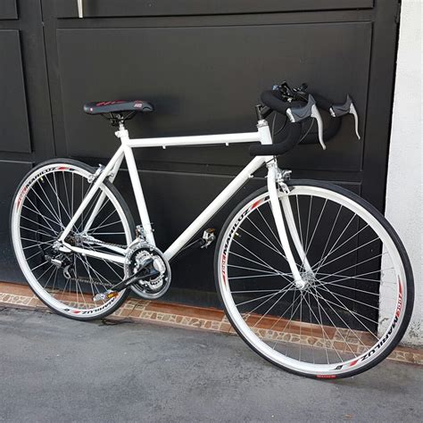 Bicicleta Carrera 18 Velocidades Equipo Shimano Fixie Ruta U - $ 3,990.00 en Mercado Libre