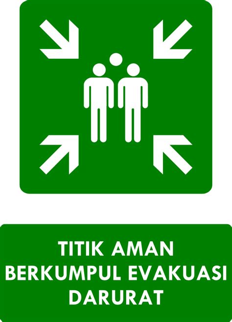 Rambu K3 : Kumpulan Rambu Sarana Evakuasi Darurat (Safety Sign) | Ahli ...