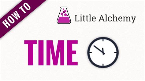 How to make TIME in Little Alchemy - YouTube