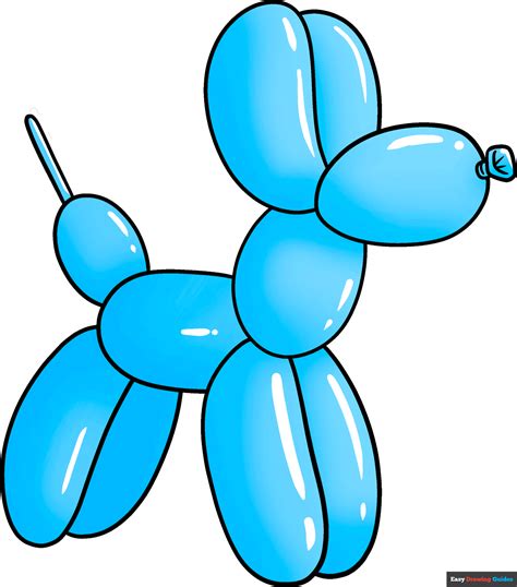 How to Draw a Balloon Dog - Really Easy Drawing Tutorial