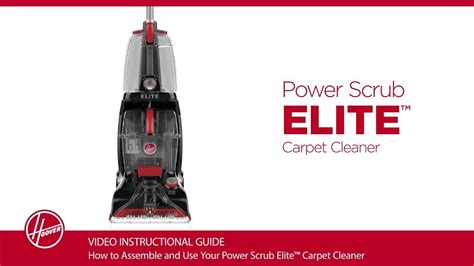 Hoover Power Scrub Elite Parts Diagram