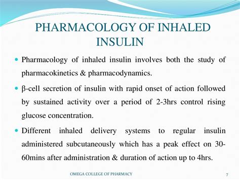 Insulin through inhalation ppt