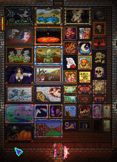 Not sure if this is an unpoular opinion but paintings are one of my favourite things in terraria ...