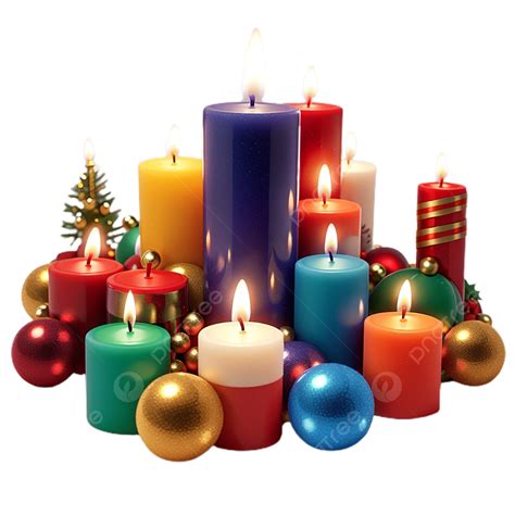 Christmas Candle Transparent Background, Christmas, Candles, Transparent PNG Transparent Clipart ...