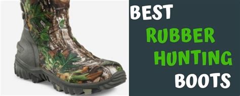 Best Rubber Hunting Boots - 5 Amazing Boots For The Outdoors