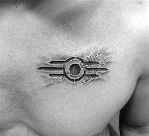 70 Fallout Tattoo Designs For Men - Video Game Ideas