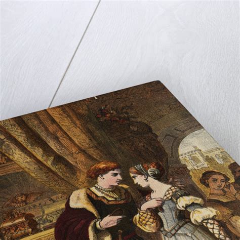 Portia and Bassanio Meeting posters & prints by Corbis