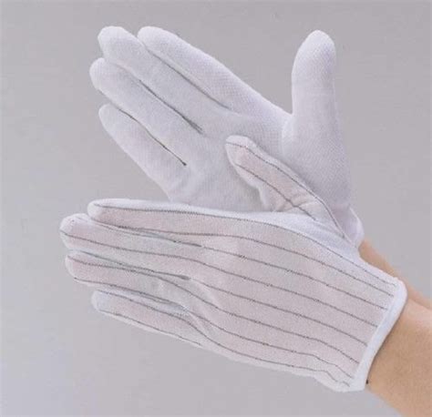 Striped Electro Static Dissipative Dotted Gloves at Best Price in Gurugram | Reliable Spares And ...