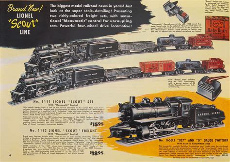 1964 Original Lionel Train Catalog - espiritudetierra.com