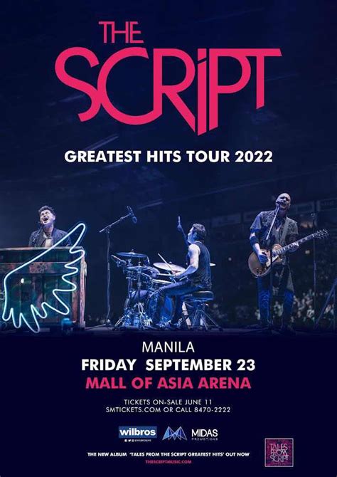 THE SCRIPT GREATEST HITS TOUR 2022 LIVE IN MANILA - Barbieliciousss