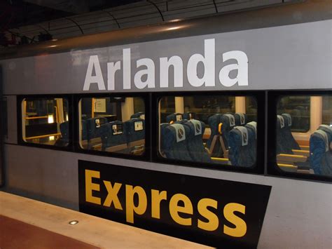 Tip #1 - The Arlanda Express