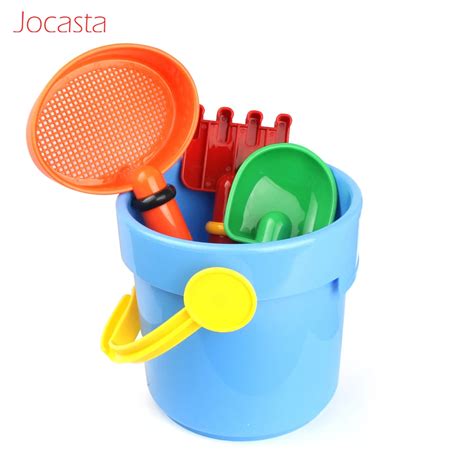 Sand Beach Games Kids Beach Toys Castle Bucket Spade Shovel Rake Water Tools Children Beach Sand ...