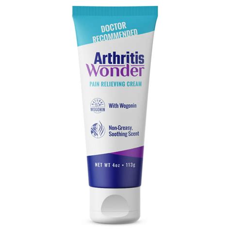 Arthritis Wonder Pain Relief Cream, 4 oz – Arthritis Pain Relief Cream for Hand, Knee, Foot and ...