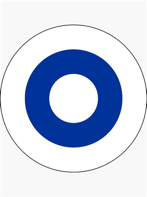 "Roundel of the Finnish Air Force " Sticker for Sale by abbeyz71 | Redbubble