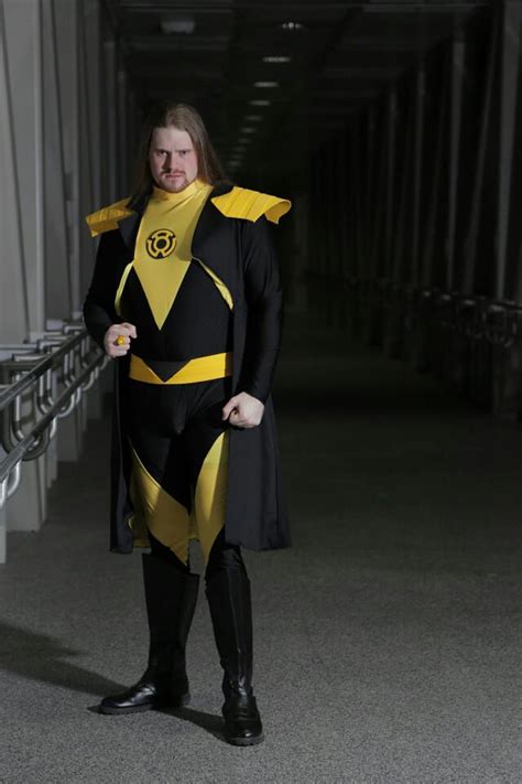 Yellow Lantern Costume | Sinestro-esque style costume for a … | Flickr