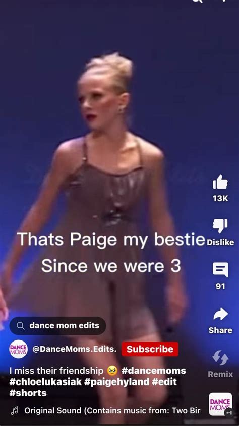 Paige and Chloe forever😔 ️ in 2023 | Dance moms chloe, Dance moms funny, Dance moms