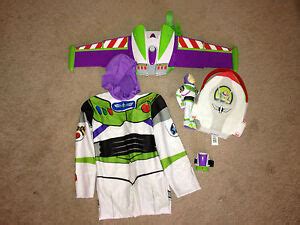 Buzz Lightyear Costume 4-6x Jet Pack Wings Rocket Candy Basket Laser ...