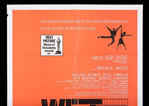 Lot #773 - WEST SIDE STORY (1961) - US One-Sheet, 1963 - 3