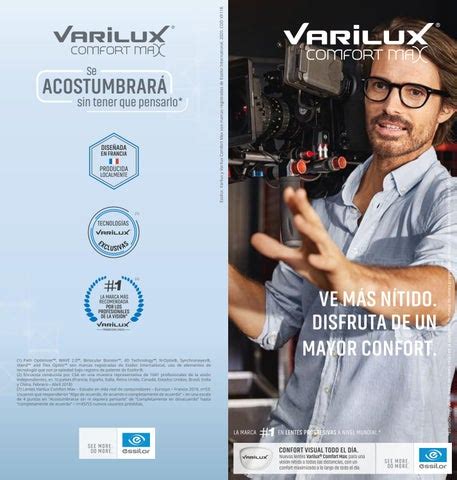 Folleto Varilux Comfort Max by marketingessilor - Issuu