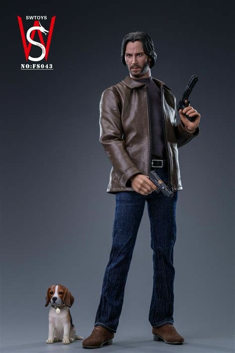 1/6 Action Figure Soldier John Wick Keanu Reeves with Beagle Dog Doll FS043 | eBay