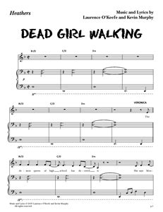 Heathers The Musical - "Freeze Your Brain" (Sheet Music) | Concord ...